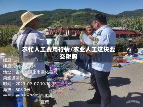 农忙人工费用行情/农业人工这块要交税吗