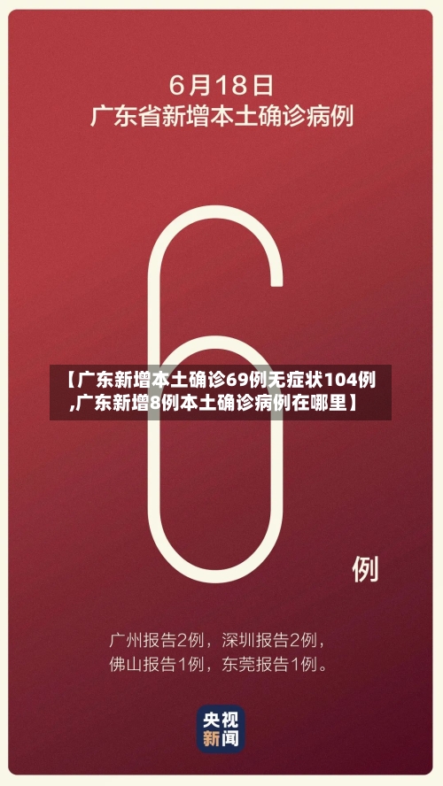 【广东新增本土确诊69例无症状104例,广东新增8例本土确诊病例在哪里】-第3张图片