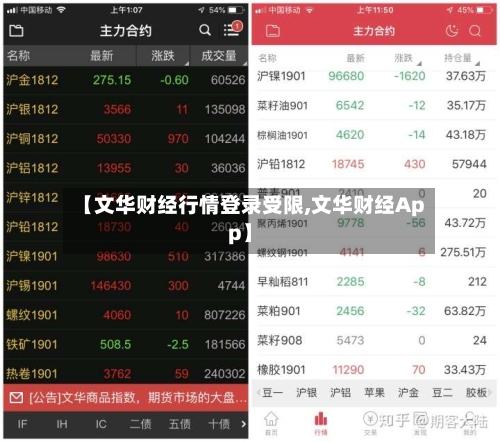 【文华财经行情登录受限,文华财经App】
