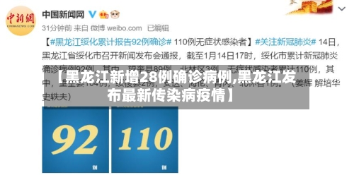 【黑龙江新增28例确诊病例,黑龙江发布最新传染病疫情】