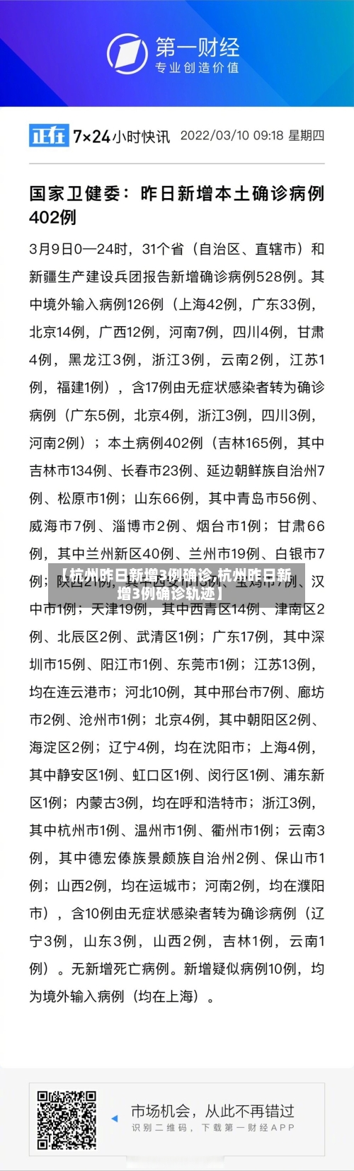 【杭州昨日新增3例确诊,杭州昨日新增3例确诊轨迹】-第2张图片