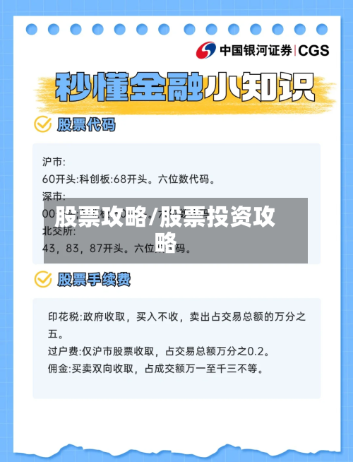 股票攻略/股票投资攻略-第3张图片