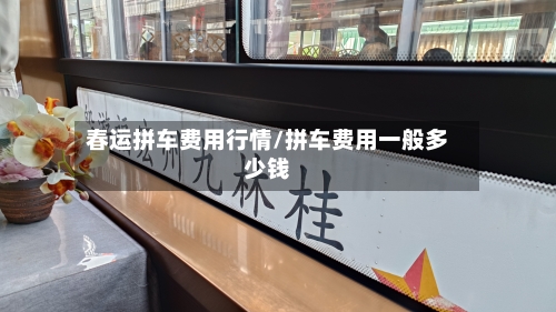 春运拼车费用行情/拼车费用一般多少钱-第2张图片