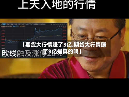 【期货大行情赚了3亿,期货大行情赚了3亿是真的吗】