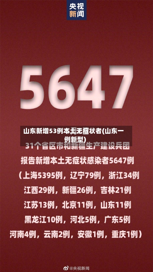 山东新增53例本土无症状者(山东一例新型)-第3张图片
