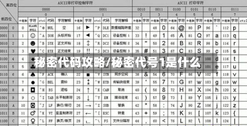 秘密代码攻略/秘密代号1是什么-第3张图片