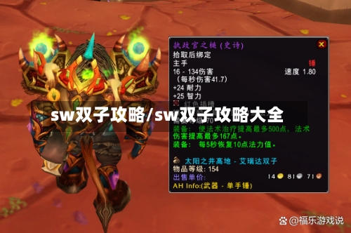 sw双子攻略/sw双子攻略大全-第2张图片