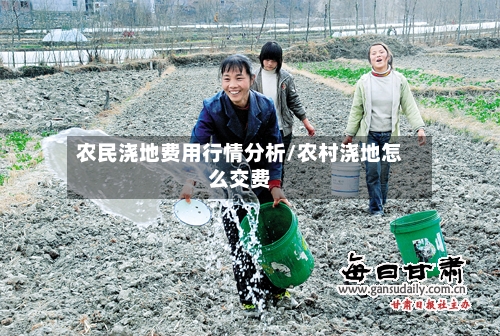 农民浇地费用行情分析/农村浇地怎么交费