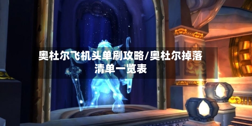奥杜尔飞机头单刷攻略/奥杜尔掉落清单一览表-第3张图片