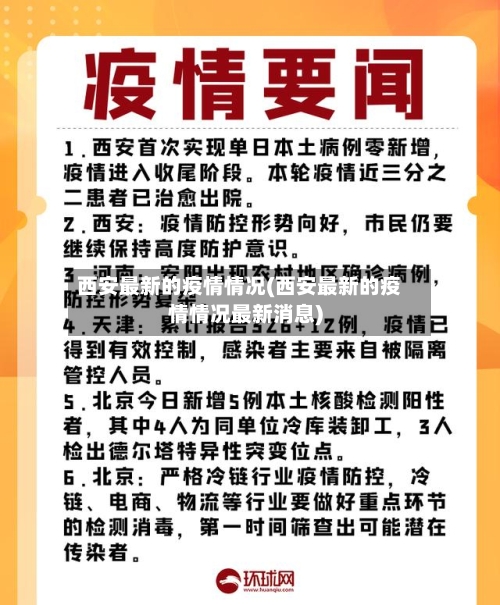 西安最新的疫情情况(西安最新的疫情情况最新消息)