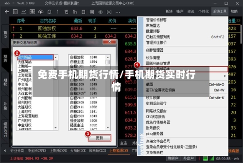 免费手机期货行情/手机期货实时行情