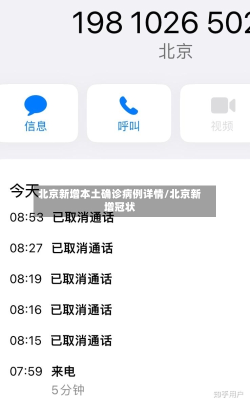 北京新增本土确诊病例详情/北京新增冠状-第2张图片