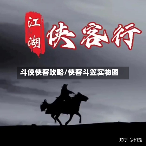 斗侠侠客攻略/侠客斗笠实物图-第2张图片