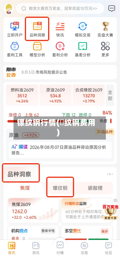 镙纹钢行情(磥纹钢费用)-第3张图片