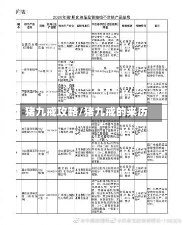 猪九戒攻略/猪九戒的来历-第2张图片
