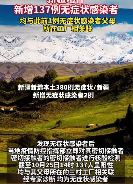 新疆新增本土380例无症状/新疆新增无症状感染者2例-第2张图片