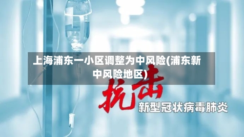 上海浦东一小区调整为中风险(浦东新中风险地区)