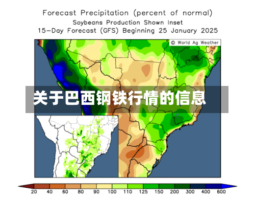 关于巴西钢铁行情的信息