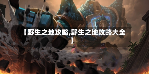 【野生之地攻略,野生之地攻略大全】