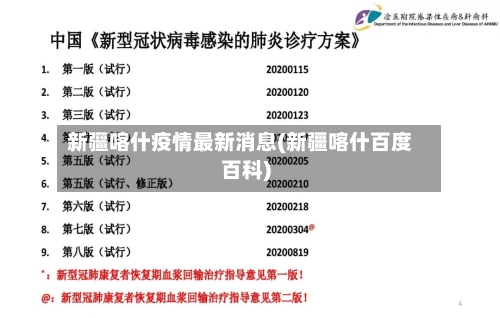 新疆喀什疫情最新消息(新疆喀什百度百科)