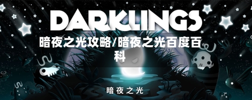 暗夜之光攻略/暗夜之光百度百科-第2张图片