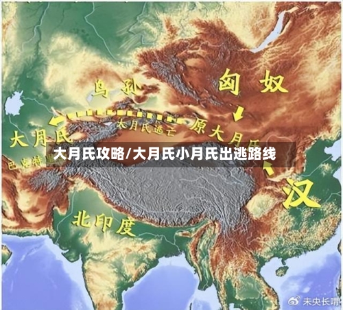 大月氏攻略/大月氏小月氏出逃路线