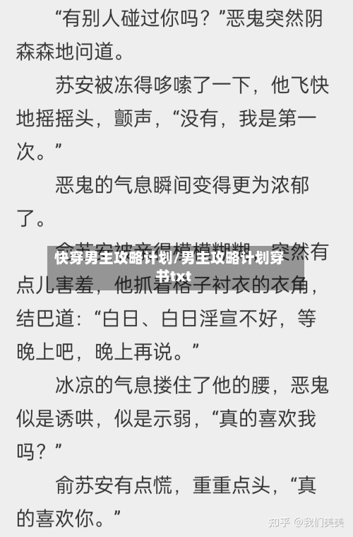 快穿男主攻略计划/男主攻略计划穿书txt