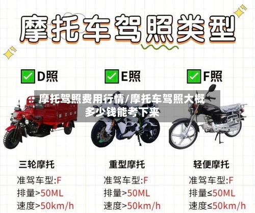 摩托驾照费用行情/摩托车驾照大概多少钱能考下来-第2张图片
