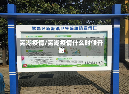 芜湖疫情/芜湖疫情什么时候开始-第3张图片