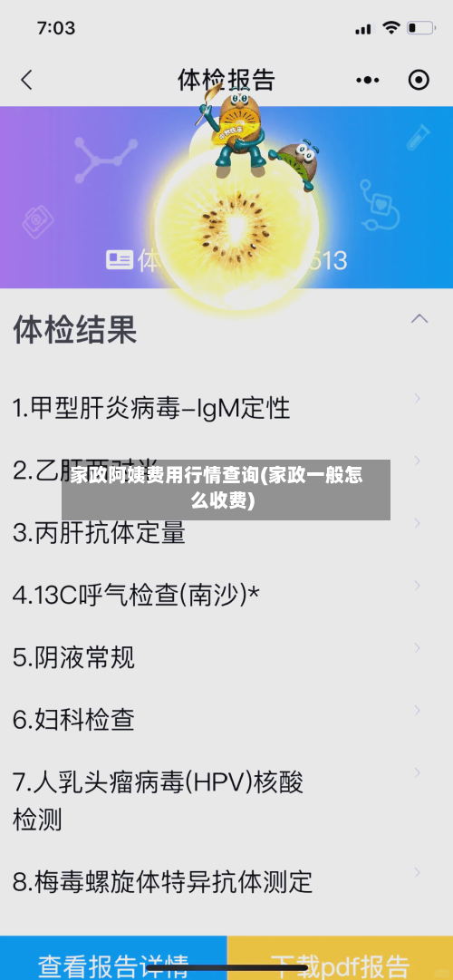 家政阿姨费用行情查询(家政一般怎么收费)