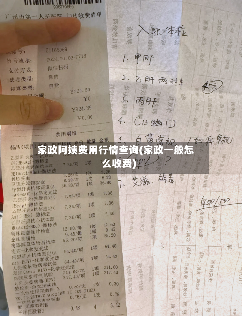 家政阿姨费用行情查询(家政一般怎么收费)-第2张图片