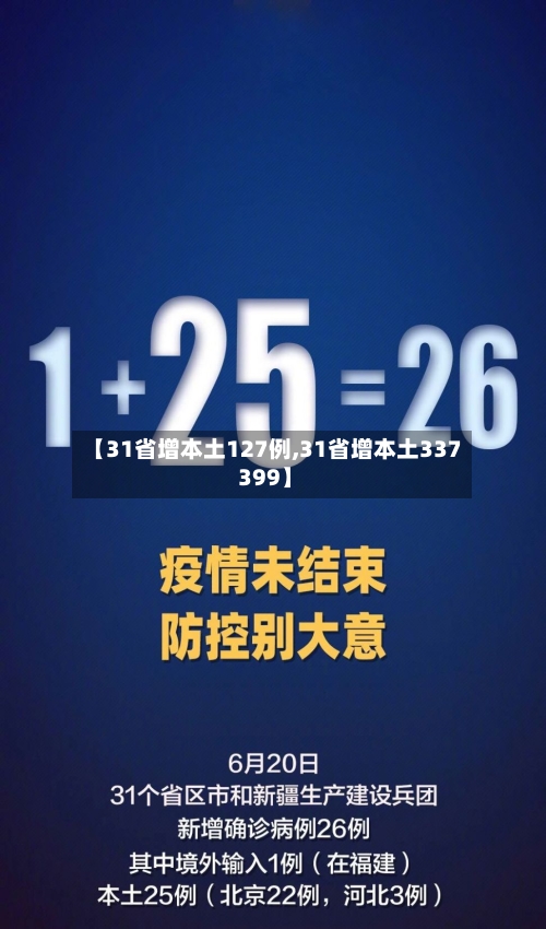 【31省增本土127例,31省增本土337 399】-第3张图片