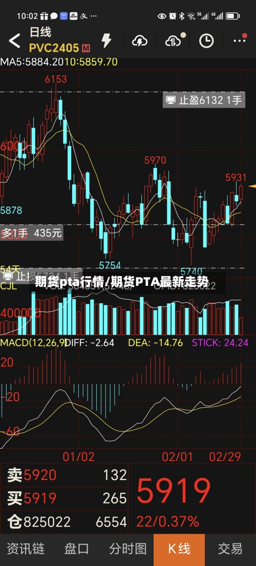 期货pta行情/期货PTA最新走势