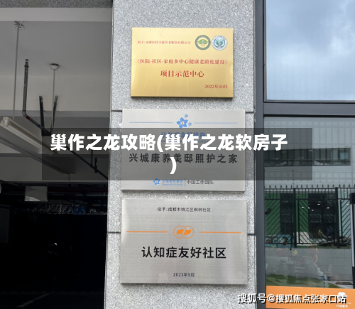 巢作之龙攻略(巢作之龙软房子)