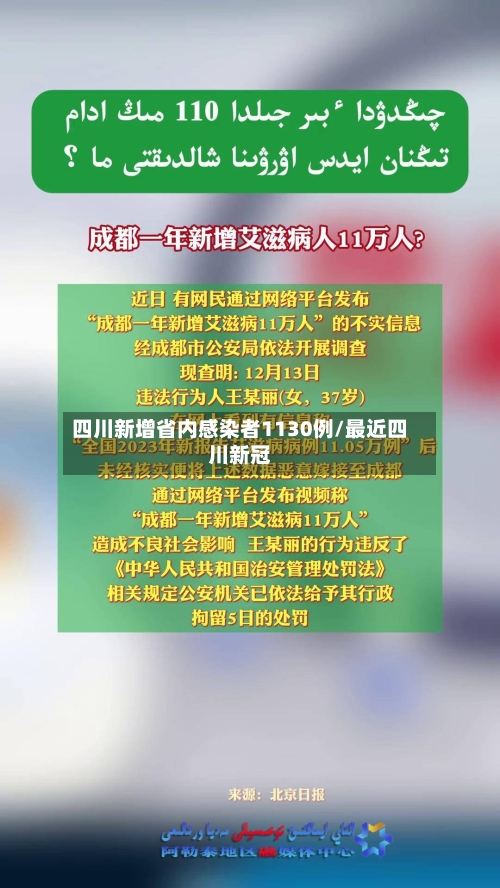 四川新增省内感染者1130例/最近四川新冠