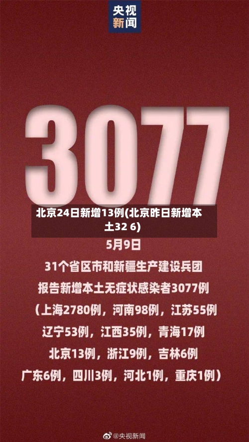 北京24日新增13例(北京昨日新增本土32 6)
