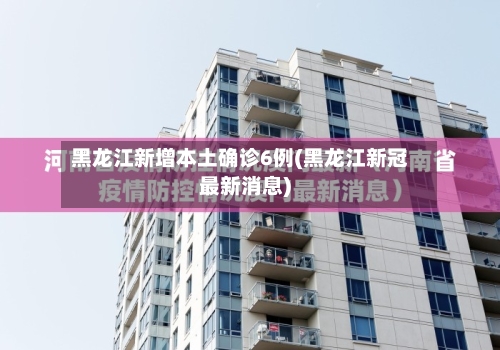 黑龙江新增本土确诊6例(黑龙江新冠最新消息)