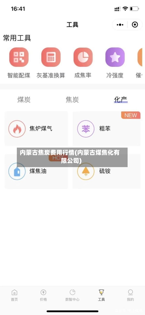 内蒙古焦炭费用行情(内蒙古煤焦化有限公司)