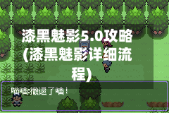 漆黑魅影5.0攻略(漆黑魅影详细流程)