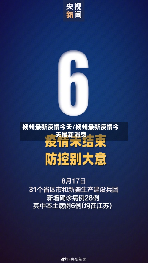 杨州最新疫情今天/杨州最新疫情今天最新消息
