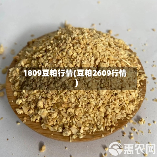 1809豆粕行情(豆粕2609行情)
