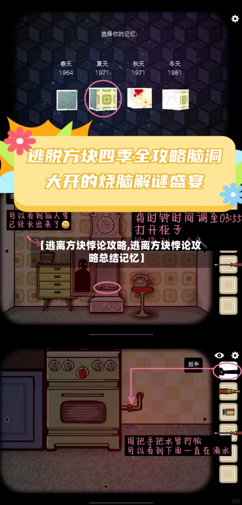 【逃离方块悖论攻略,逃离方块悖论攻略总结记忆】