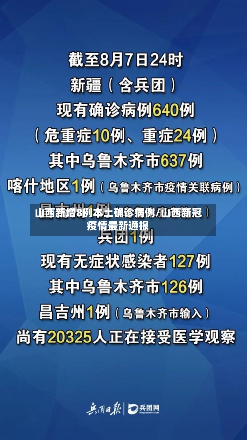 山西新增8例本土确诊病例/山西新冠疫情最新通报