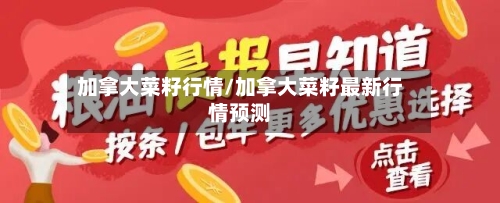 加拿大菜籽行情/加拿大菜籽最新行情预测-第2张图片