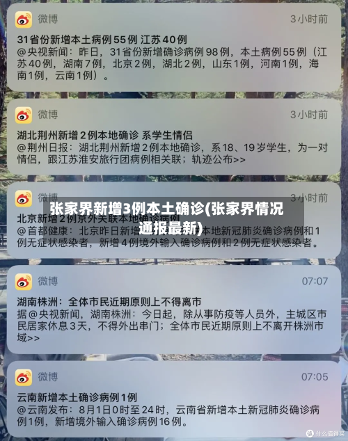 张家界新增3例本土确诊(张家界情况通报最新)-第2张图片