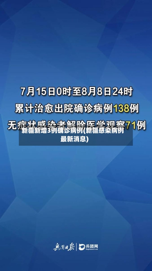 新疆新增3例确诊病例(新疆感染病例最新消息)
