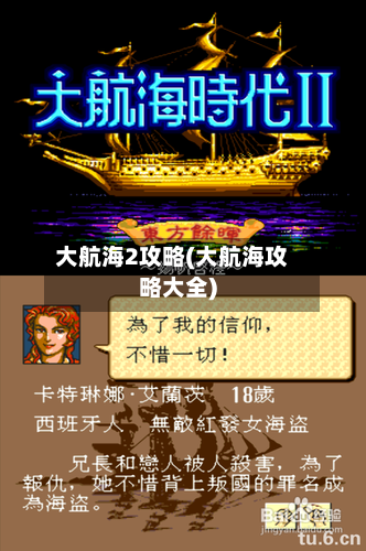 大航海2攻略(大航海攻略大全)