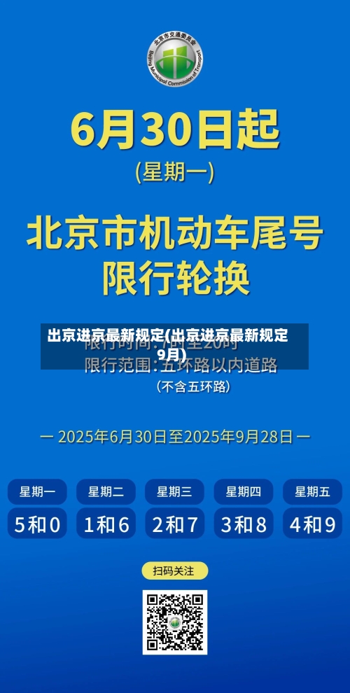 出京进京最新规定(出京进京最新规定9月)