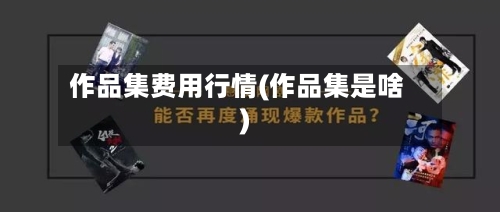 作品集费用行情(作品集是啥)