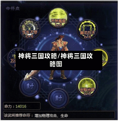 神将三国攻略/神将三国攻略图